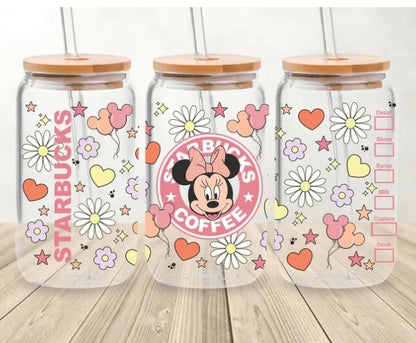 Minnie Starbucks UVDTF wrap