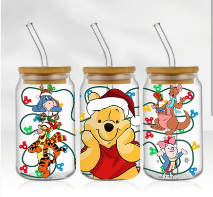 Pooh & Friends Lights UVDTF Wrap