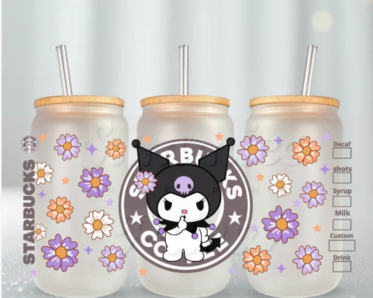 Envoltura UVDTF de Kuromi Starbucks