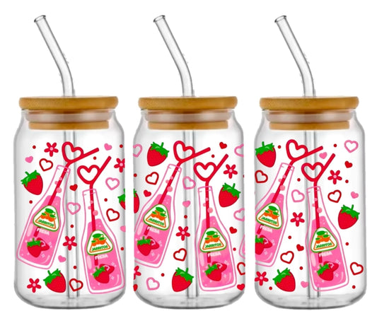 Strawberry Soda - UVDTF Wrap for cups/hard surfaces