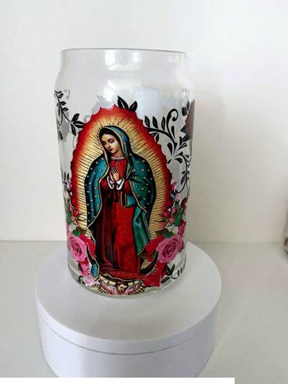 Virgen de Guadalupe & Roses - UVDTF Wrap for cups/hard surfaces