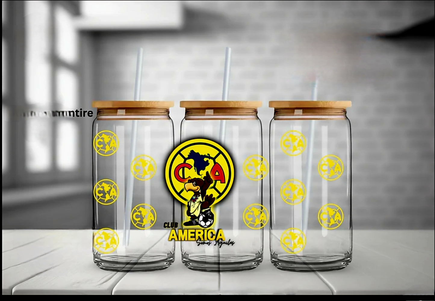Club América Somos Águilas - UVDTF Wrap for cups/hard surfaces sticker