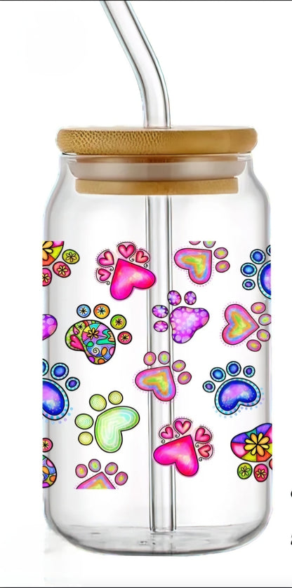 Rainbow Paws - UVDTF Wrap for cups/hard surfaces sticker
