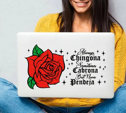 Always Chingona - UVDTF Wrap for cups/hard surfaces sticker