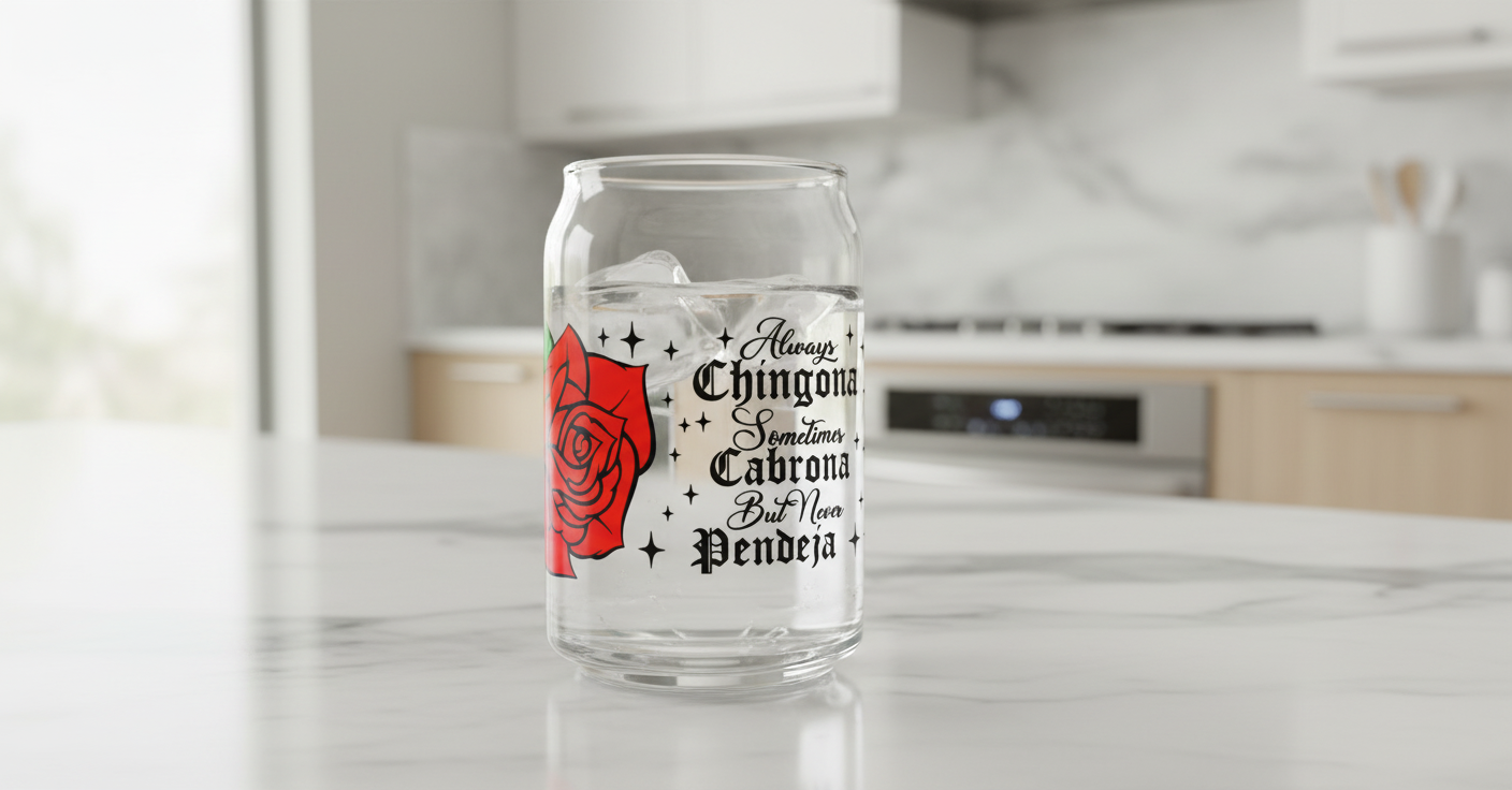 Always Chingona - UVDTF Wrap for cups/hard surfaces sticker
