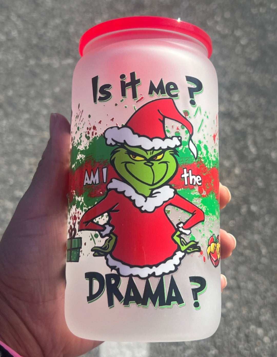 ¿Soy yo? ¿Soy el drama? Envoltura UVDTF