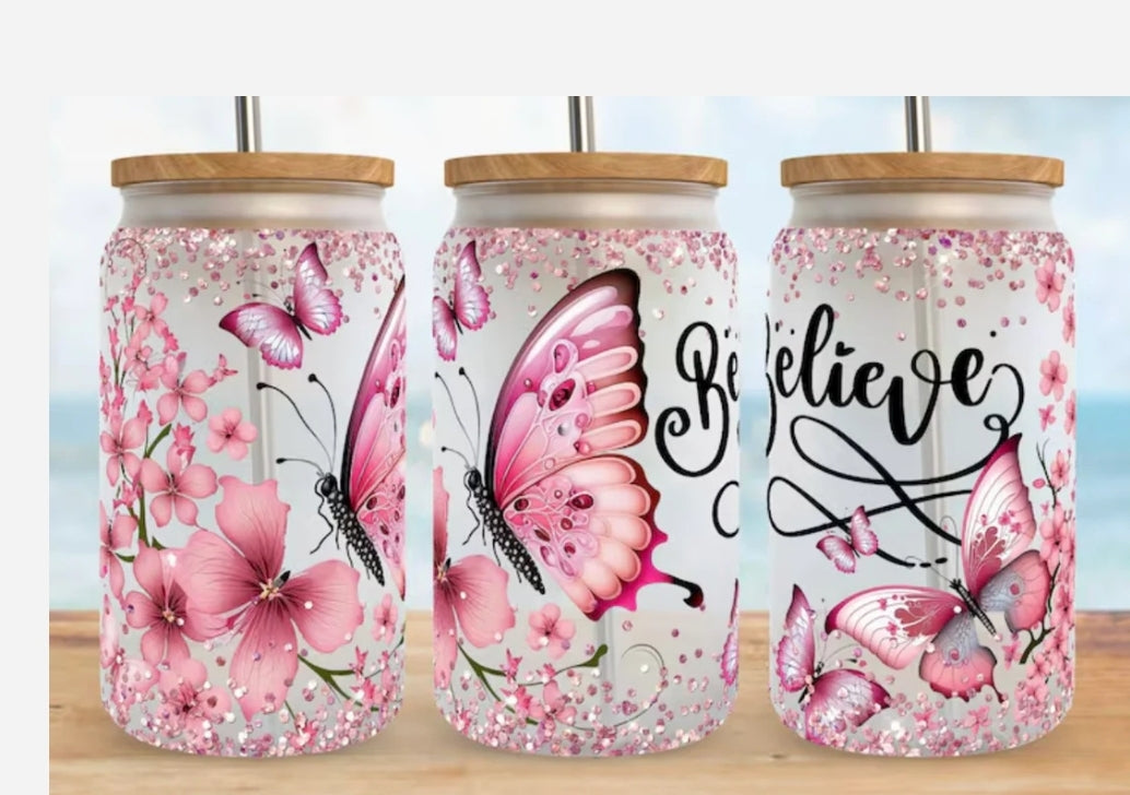 Believe - UVDTF Wrap for cups/hard surfaces sticker