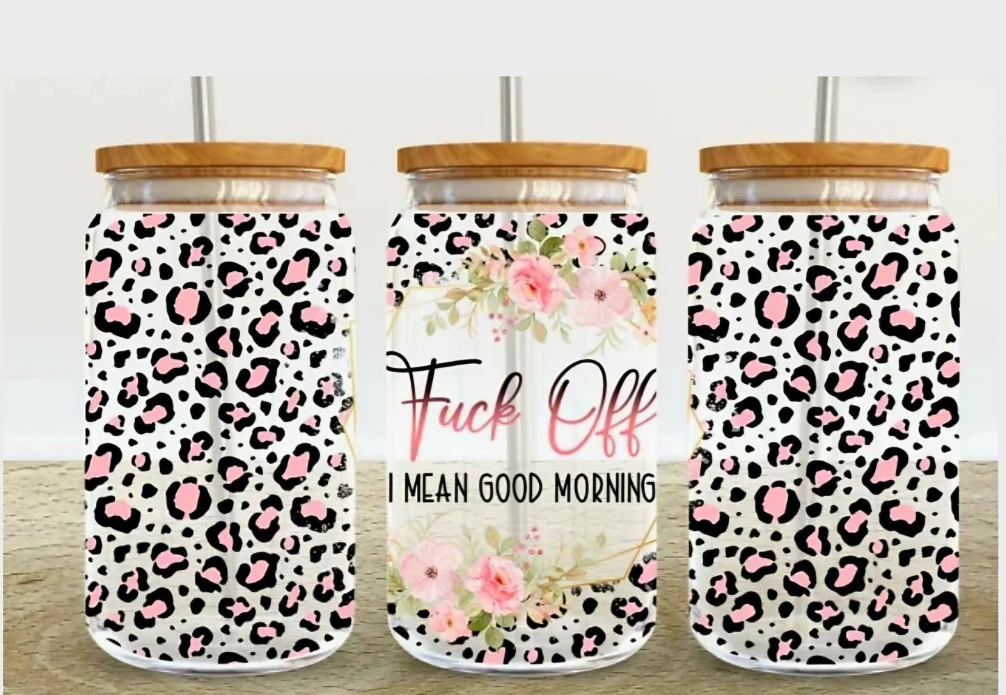 I Mean Good Morning - UVDTF Wrap for cups/hard surfaces sticker