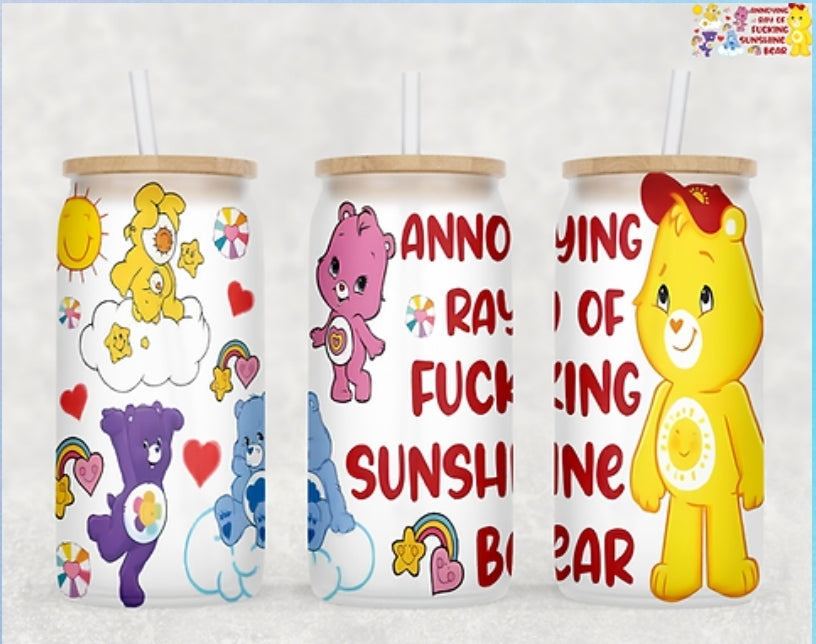 Rayo molesto de.... Envoltura UVDTF