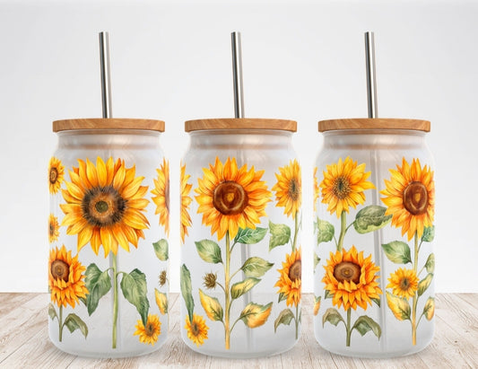 Sunflower Garden - UVDTF Wrap for cups/hard surfaces