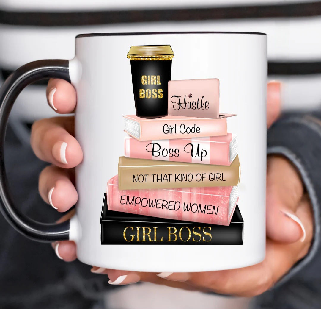 Girl Boss Hustle - UVDTF Decal for cups/hard surfaces sticker