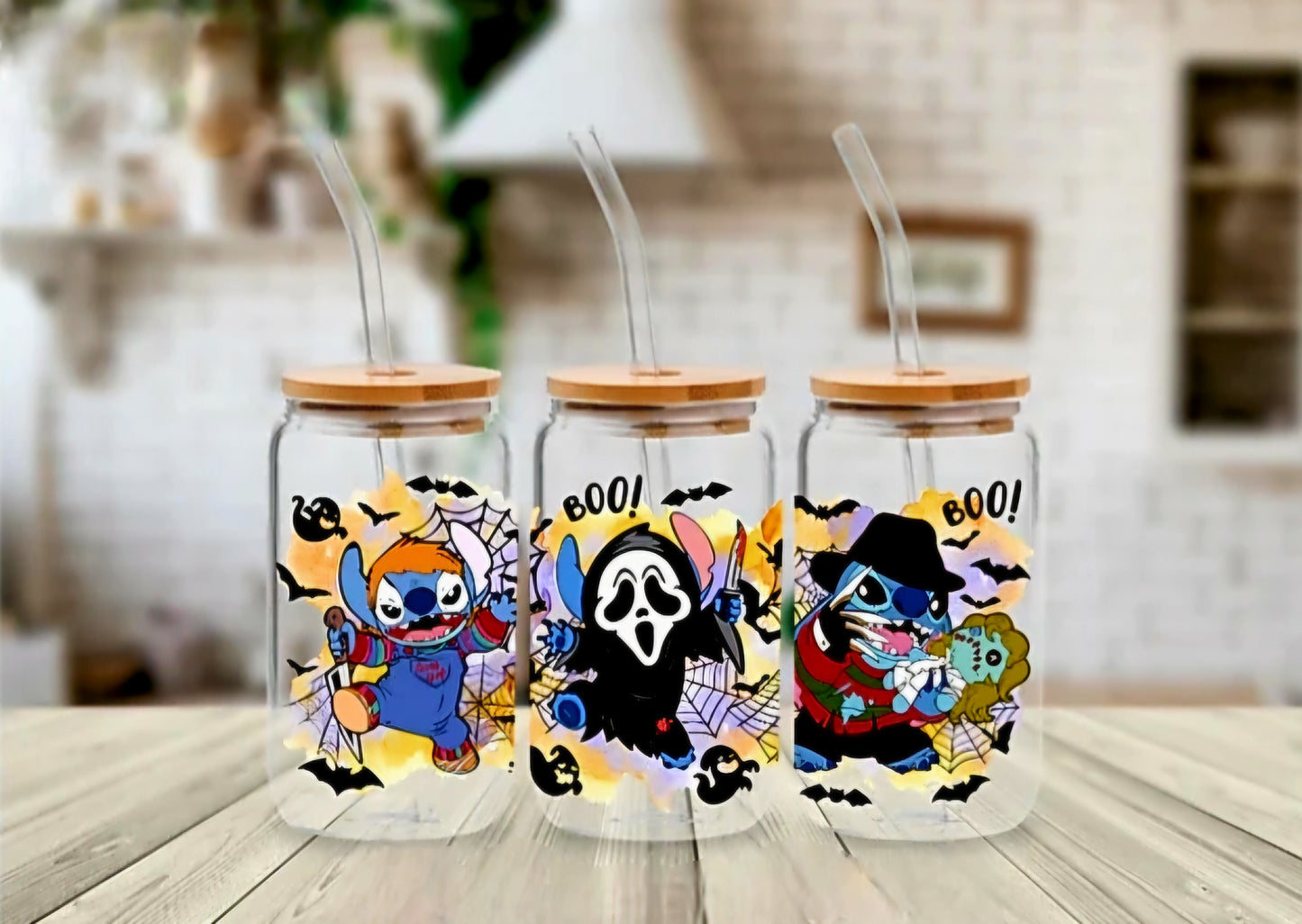 Manta Stitch Boo UVDTF