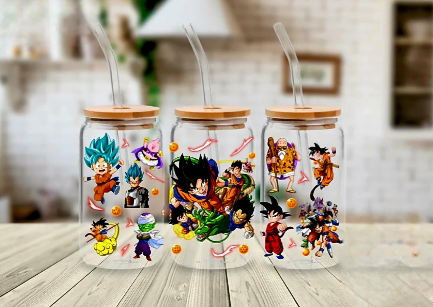 Dragonball & Friends - UVDTF wrap for cups/hard surfaces sticker