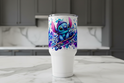 Stitch Skateboard - UVDTF Wrap for cups/hard surfaces sticker