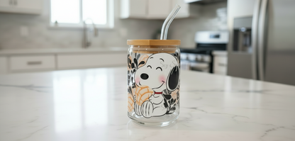 Snoopy Concha - UVDTF Wrap for cups/hard surfaces sticker