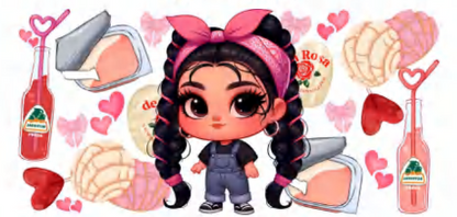 Envoltura UVDTF para niña de Jarritos