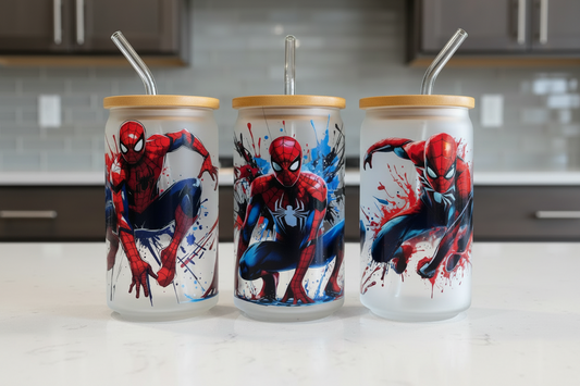 Spiderman #3 - UVDTF Wrap for cups/hard surfaces sticker
