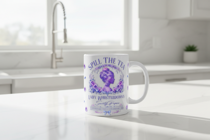 Spill the Tea - UVDTF Wrap for cups/hard surfaces sticker