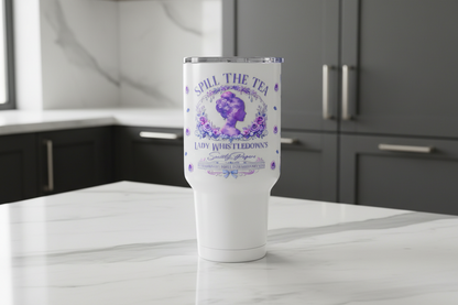 Spill the Tea - UVDTF Wrap for cups/hard surfaces sticker