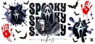 Spooky Scream - UVDTF Wrap for cups/hard surfaces sticker
