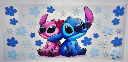 Stitch & Angel - UVDTF Wrap for cups/hard surfaces sticker
