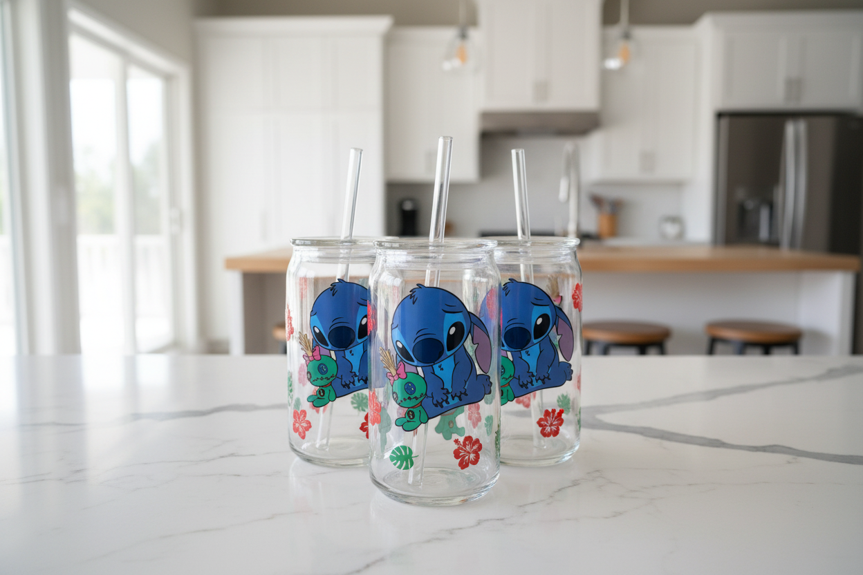 Stitch & Leroy - UVDTF Wrap for cups/hard surfaces sticker