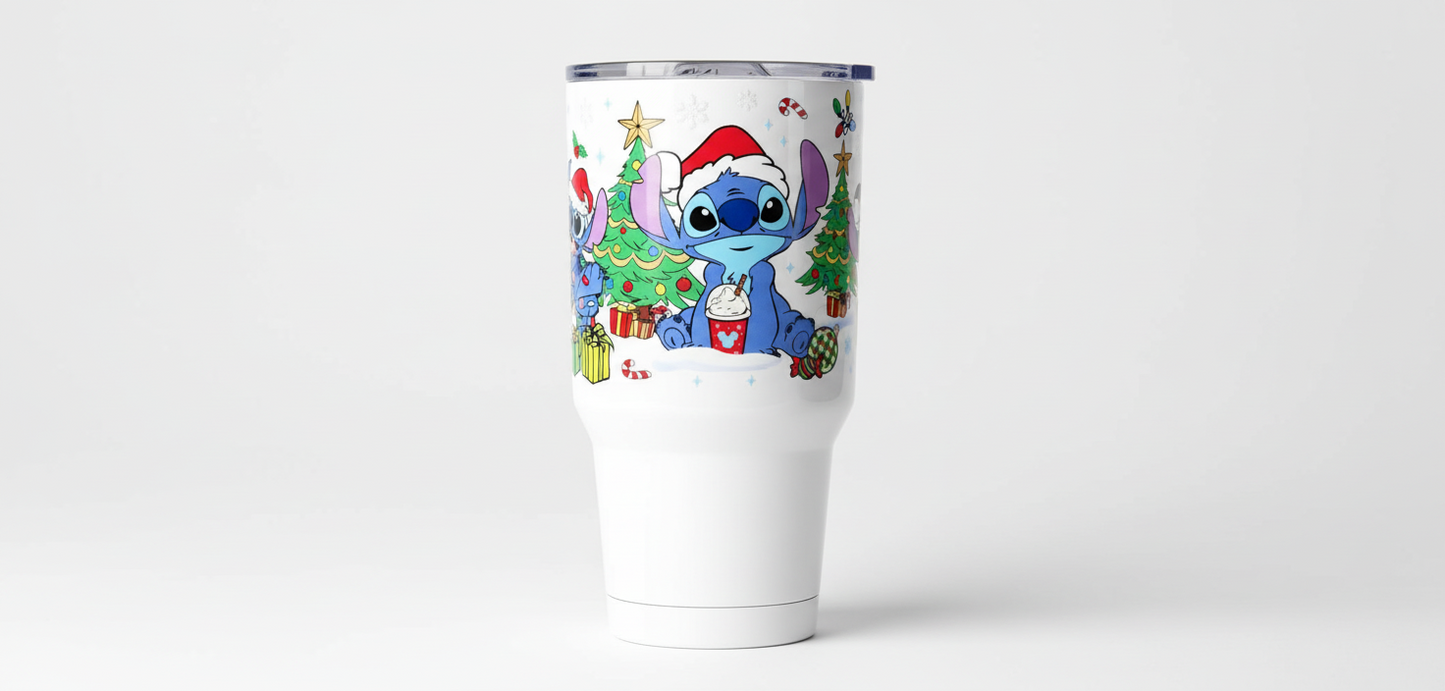 Stitch Presents - UVDTF Wrap for cups/hard surfaces sticker