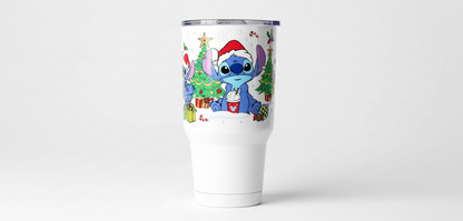 Stitch Presents - UVDTF Wrap for cups/hard surfaces sticker