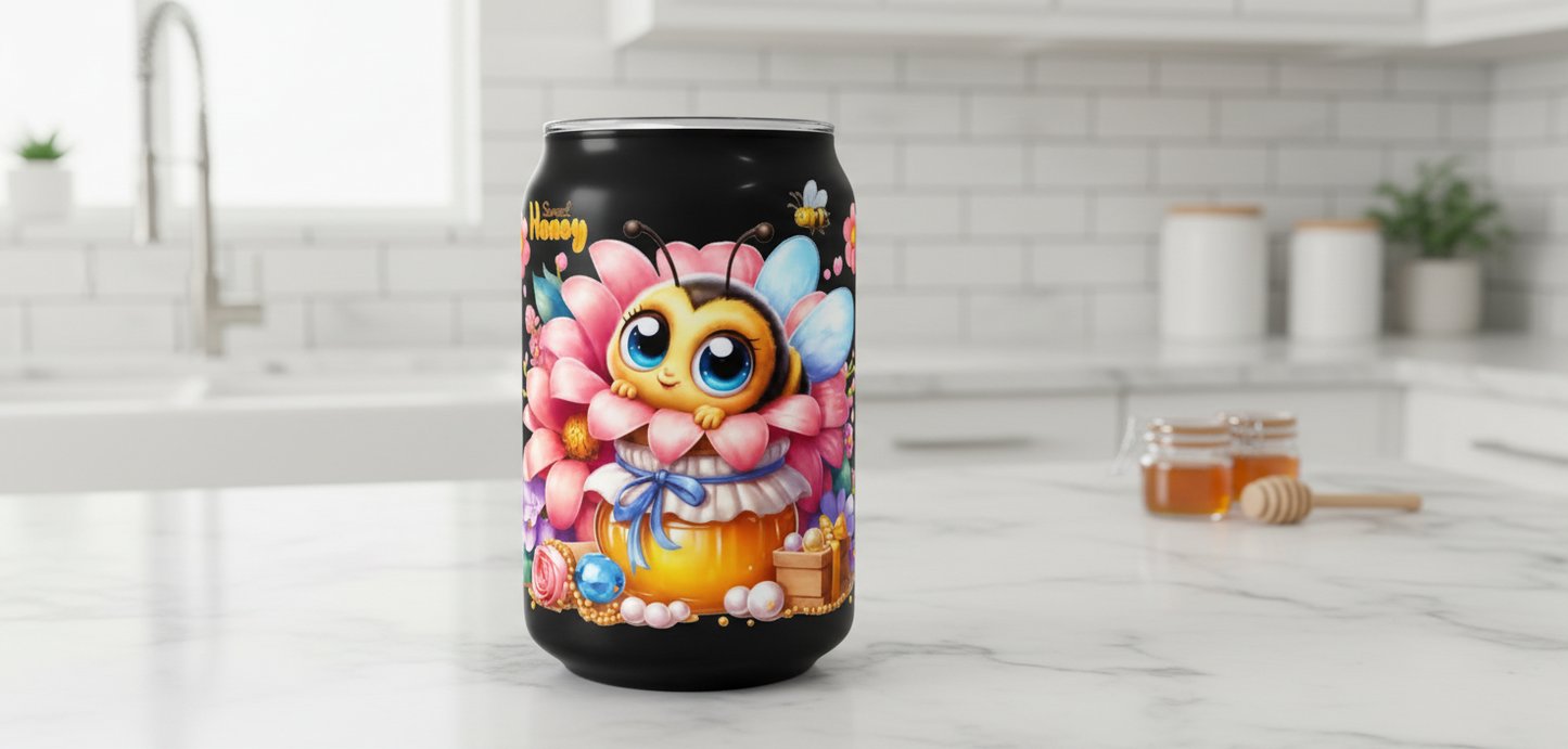 Sweet Honey Pink - UVDTF Wrap for cups/hard surfaces sticker