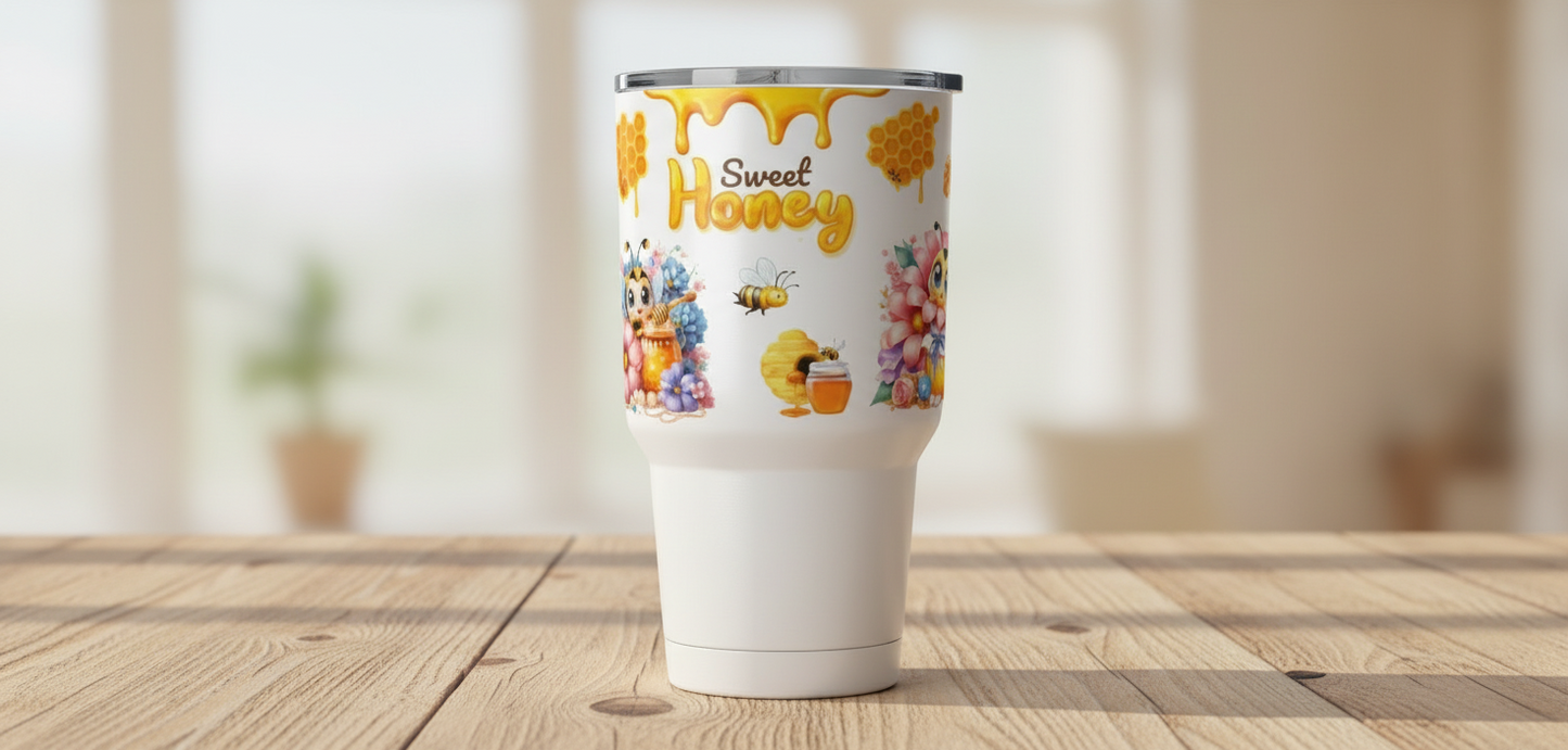 Sweet Honey - UVDTF Wrap for cups/hard surfaces sticker