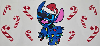 Tangled Lights Stitch - UVDTF Wrap for cups/hard surfaces sticker