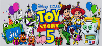 Toy Story 5 - UVDTF Wrap for cups/hard surfaces sticker