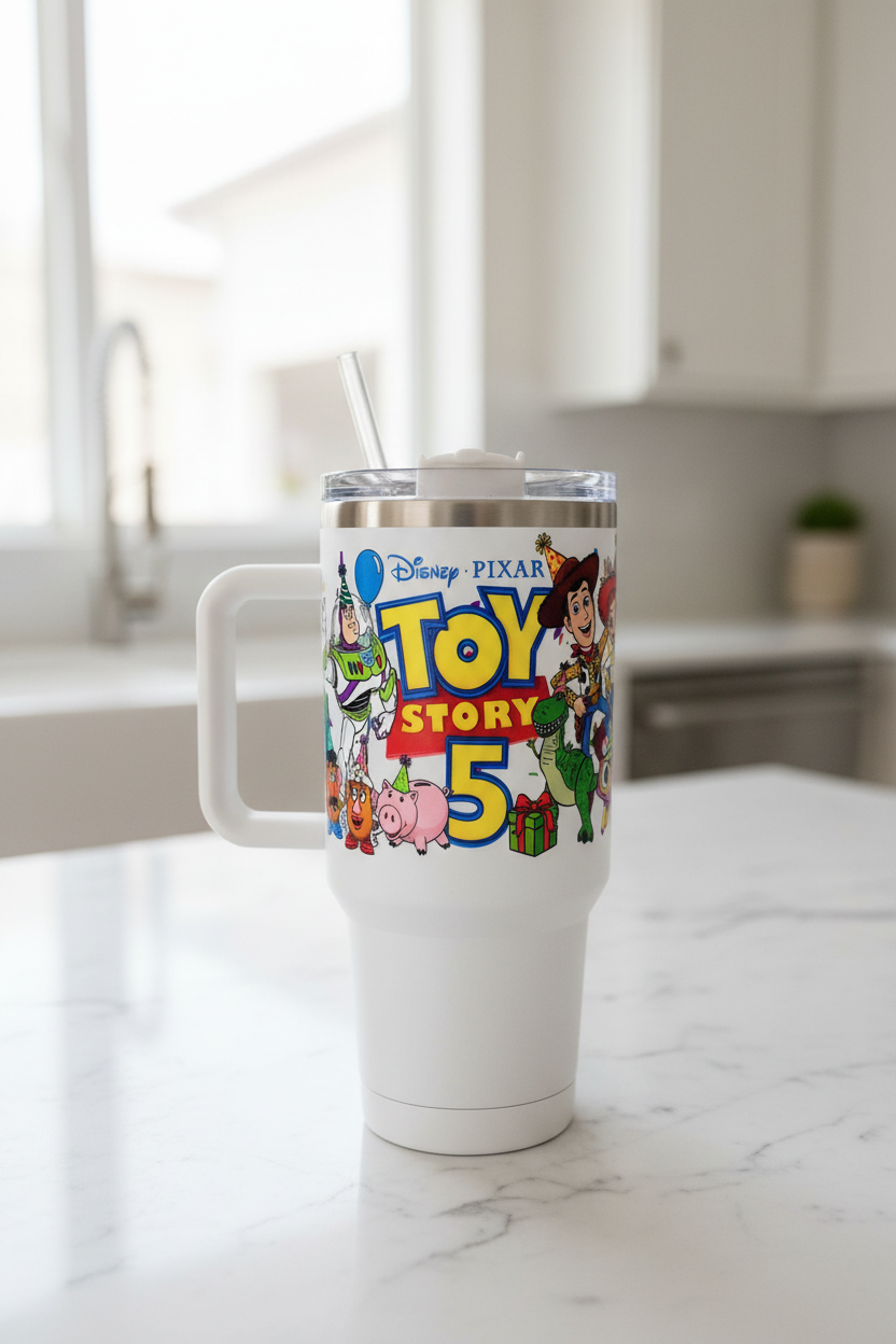 Toy Story 5 - UVDTF Wrap for cups/hard surfaces sticker