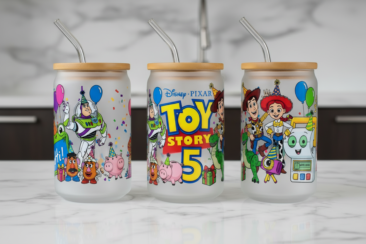 Toy Story 5 - UVDTF Wrap for cups/hard surfaces sticker