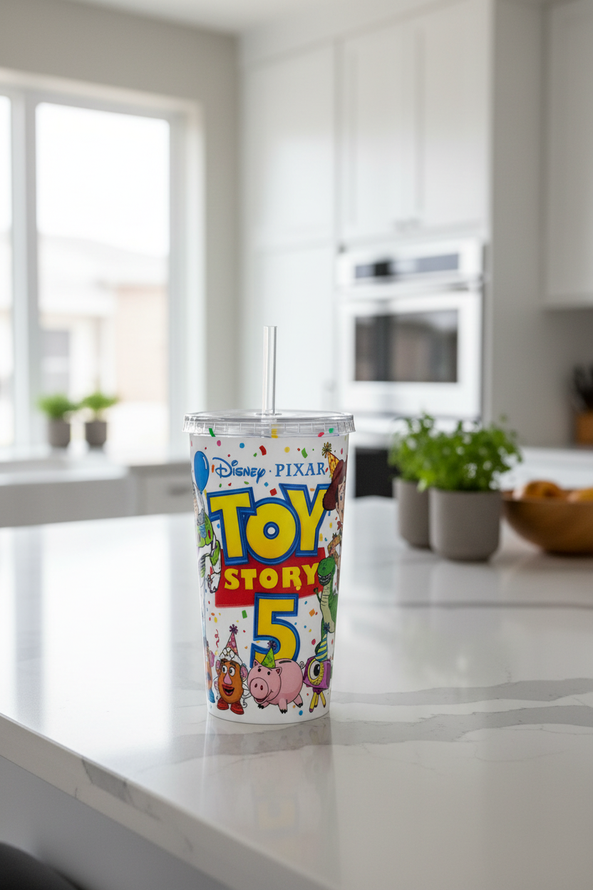 Toy Story 5 - UVDTF Wrap for cups/hard surfaces sticker