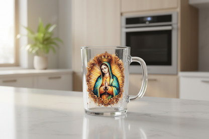 Golden Virgen - UVDTF Wrap for cups/hard surfaces sticker