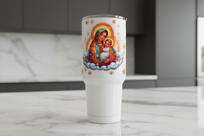 Virgencita & Jesus - UVDTF Wrap for cups/hard surfaces sticker