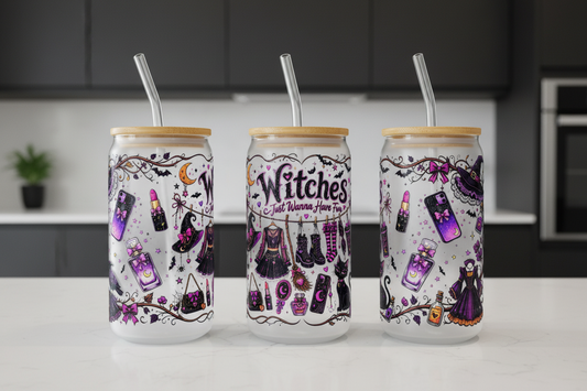 Witches Clothesline - UVDTF wrap for cups/hard surfaces sticker