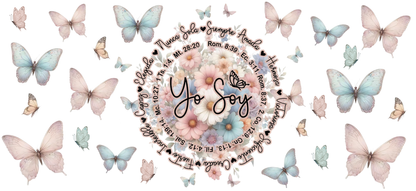 Yo Soy (I Am) - UVDTF Wrap for cups/hard surfaces sticker