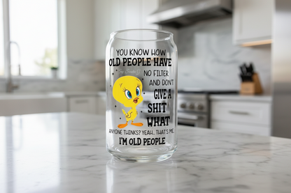 You Know How Old People Have... - UVDTF Decal for cups/hard surfaces sticker