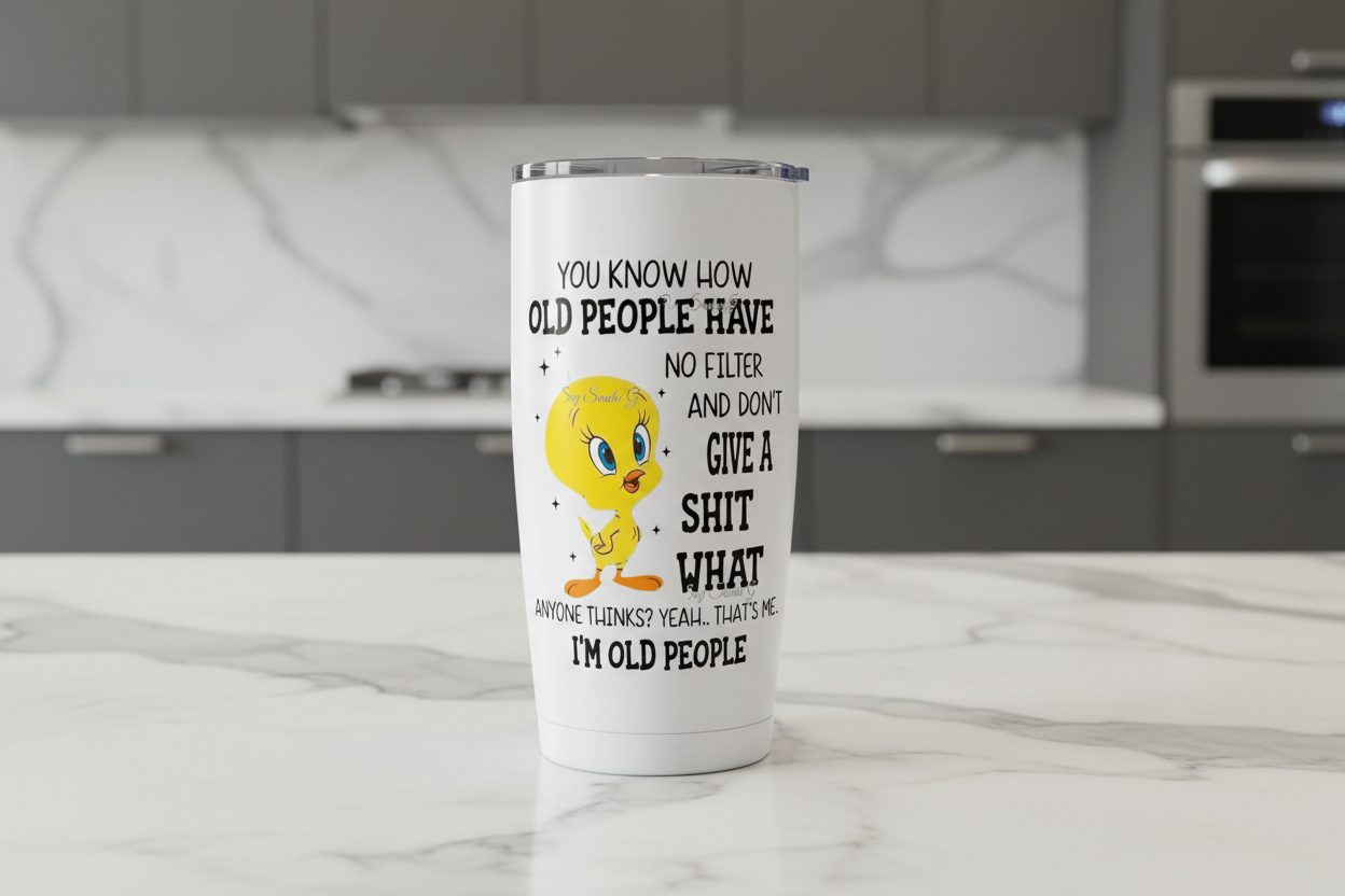 You Know How Old People Have... - UVDTF Decal for cups/hard surfaces sticker
