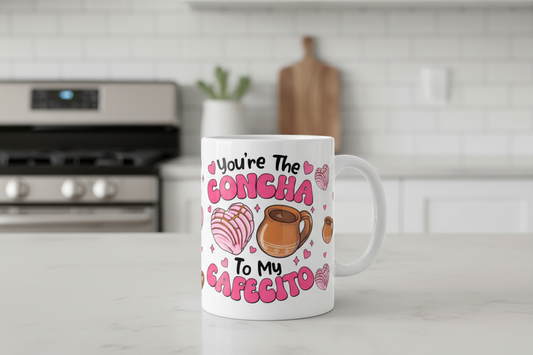 Eres la Concha de mi envoltura Cafecito UVDTF