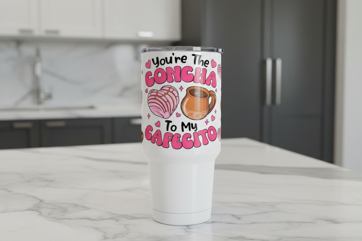 Eres la Concha de mi envoltura Cafecito UVDTF