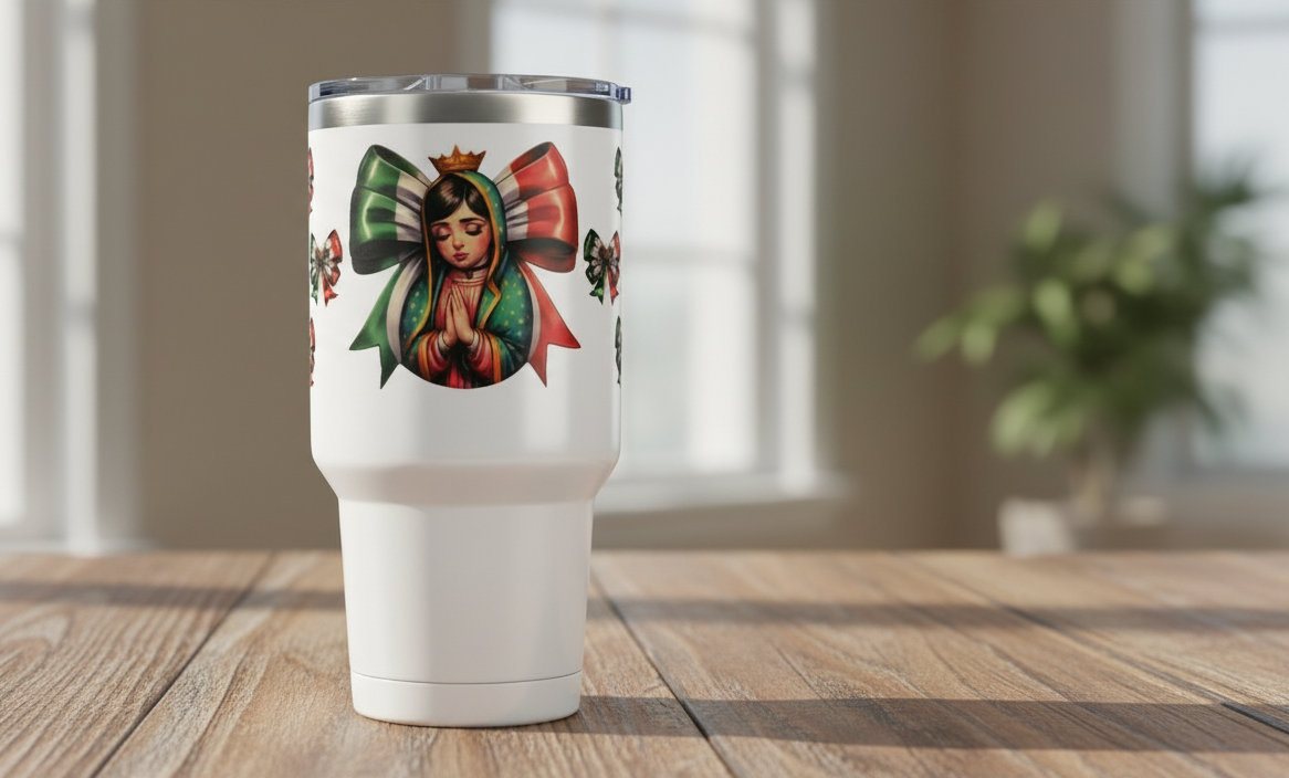 Envoltura Virgen de Guadalupe UVDTF