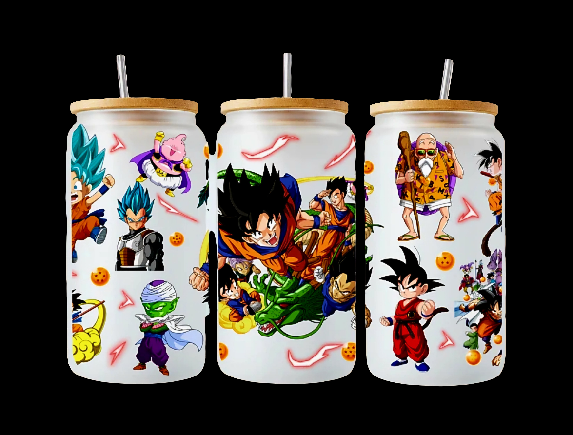 Dragonball & Friends - UVDTF wrap for cups/hard surfaces sticker