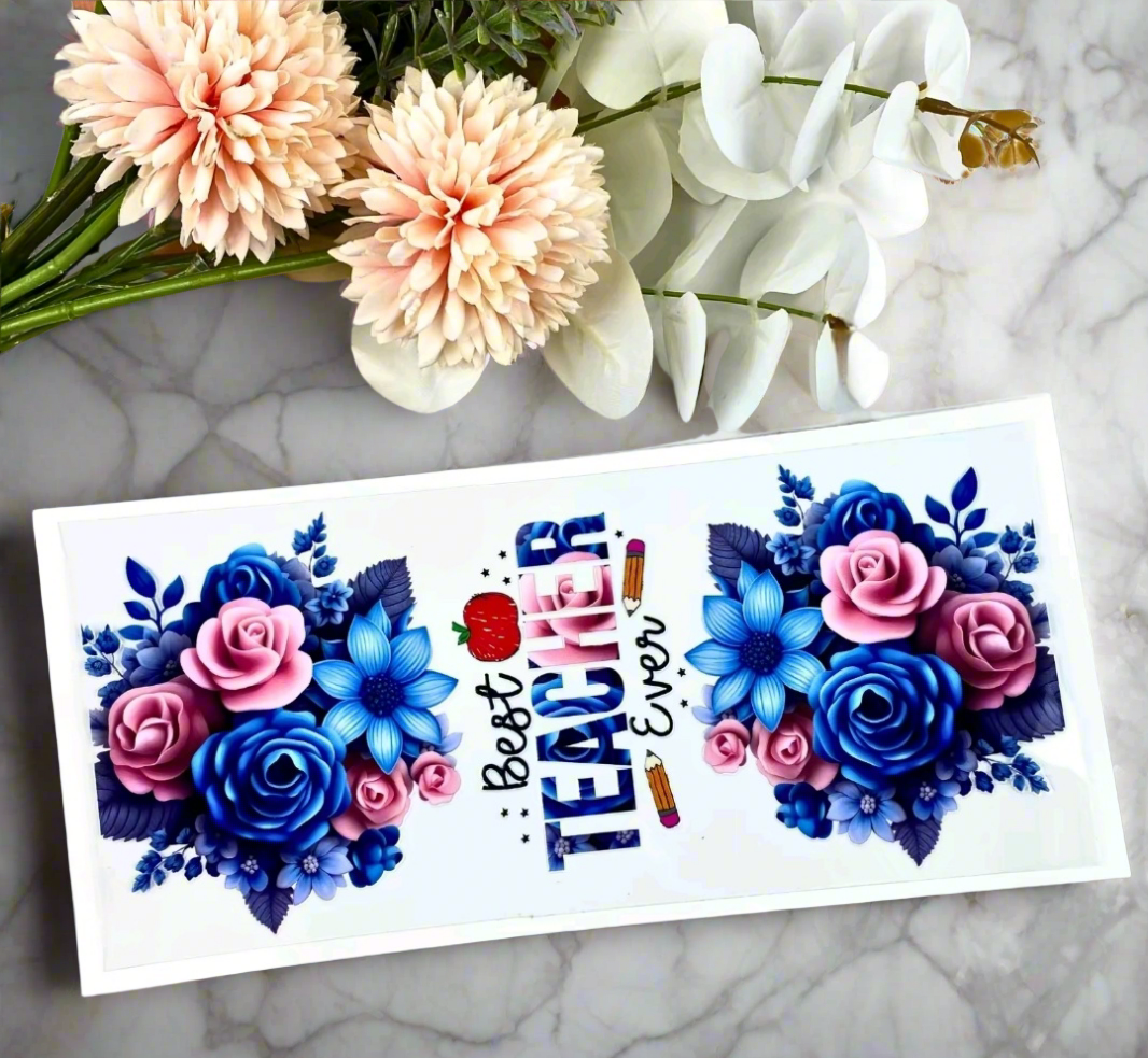 Teacher - UVDTF wrap for cups/hard surfaces sticker