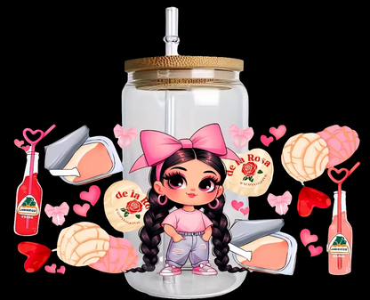 Envoltura UVDTF para niña de Jarritos