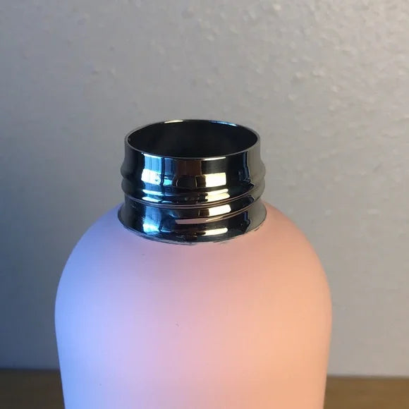Light Pink Stainless Steel Water Bottle - You Can Add any Design