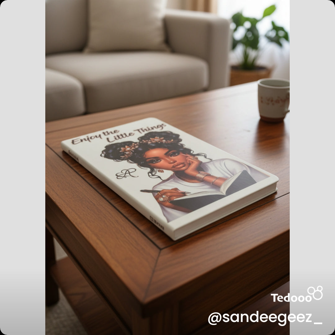 Journal - White Lined Hardback Cover