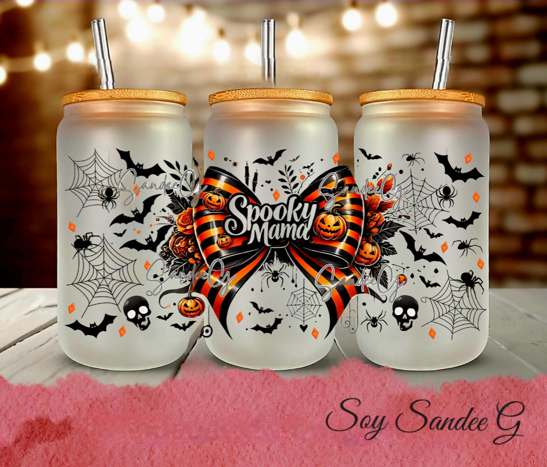 Spooky Mama - UVDTF Wrap for cups/hard surfaces sticker